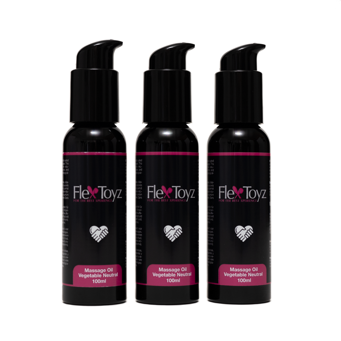 Flextoyz - Massageolie - Vegan - Kruidig